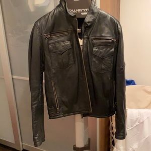 Bruno Magli real leather jacket